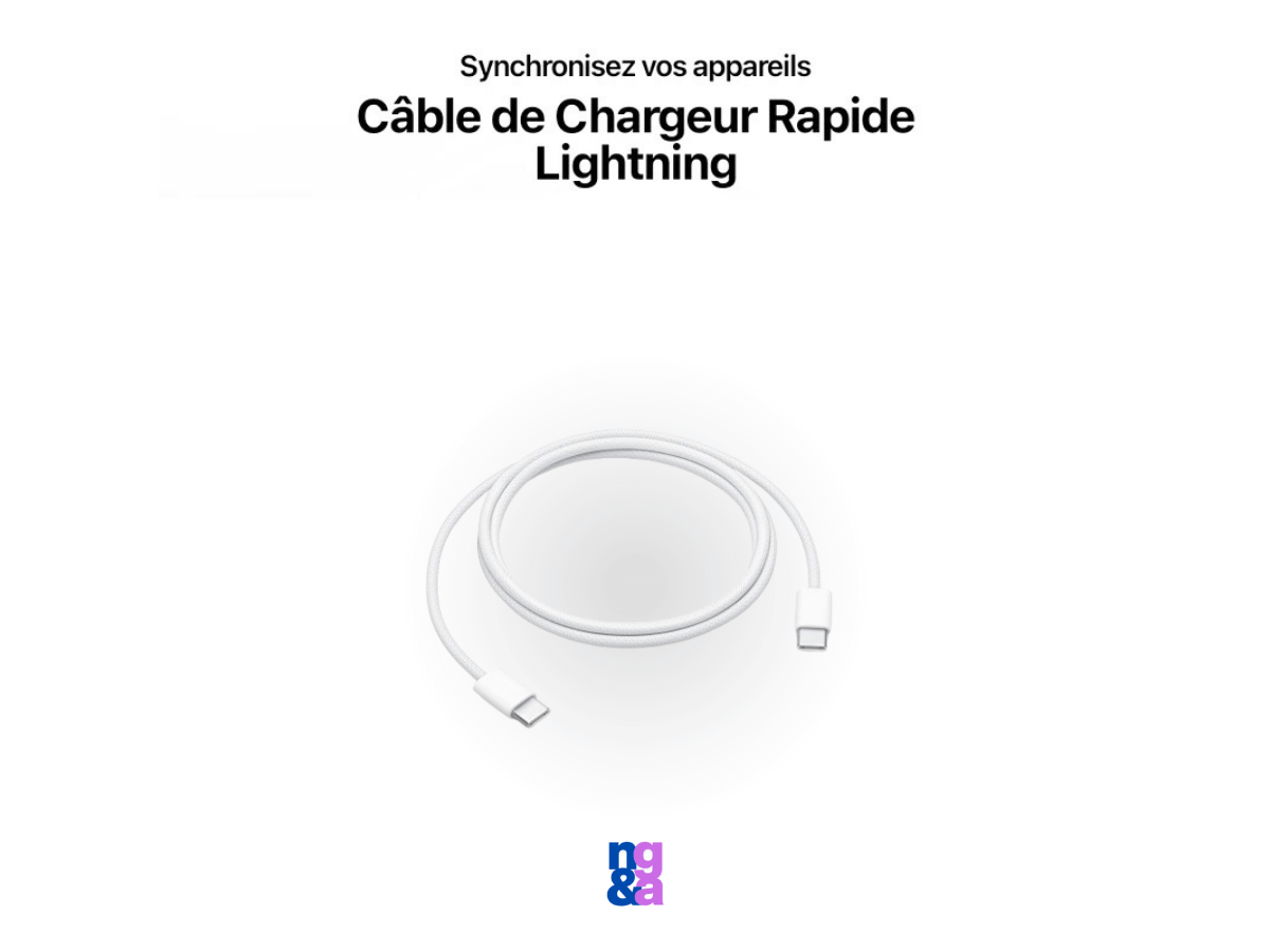 Box 6 en 1 accessoires iPhone